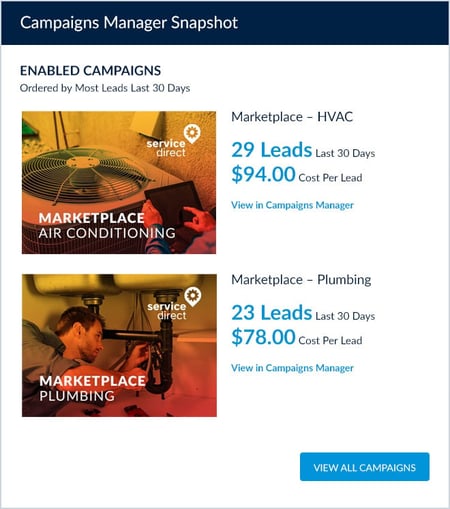 mySD-Dashboard-v8-Marketplace-CampaignsSnapshot-HomeServices